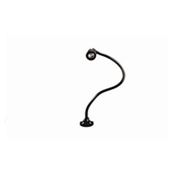 Lighting Units Halogen Lamp Desk Mount Gooseneck 12V Black Ea